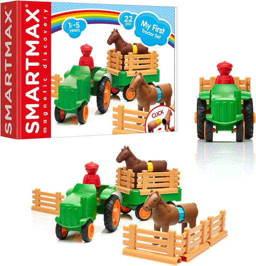 My First Farm Tractor Magnetic Building Set STEM Learning Toy Ages 1-5
