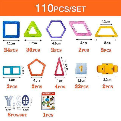 Magnetic Building Blocks DIY Magnets Toys for Kids Designer Construction Set Gifts for Children Toys